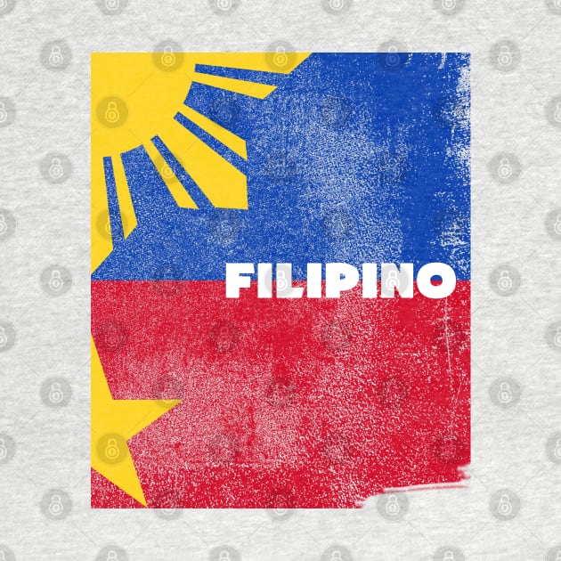 VIntage Philippine Flag Filipino by Filipino